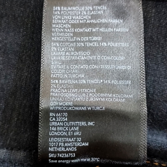 BDG Urban Outfitters Low Rise Flare Jeans - Picture 8 of 10